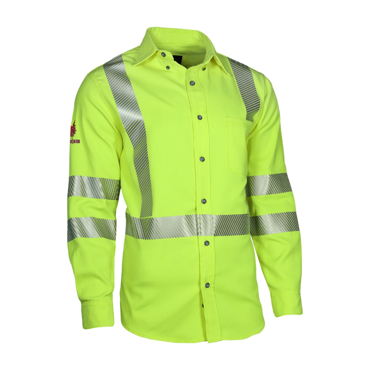 DRIFIRE FR Hi-Vis Class 3 Work Shirt in Hi-Vis Yellow